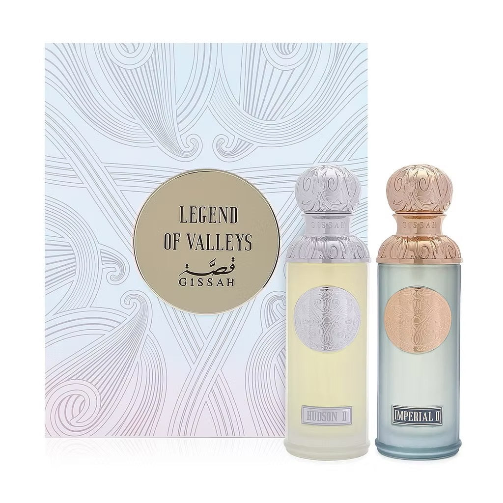Gissah: Legend Of Valleys Full 90ml x 2 Bottles - Luke's Scents Decants